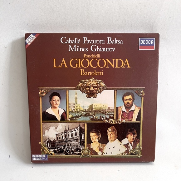 VINTAGE La Gioconda 3 Cassettes - Picture 1 of 6